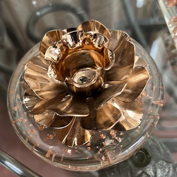 Vintage lucite Candle With Holder - Picture 9 of 12